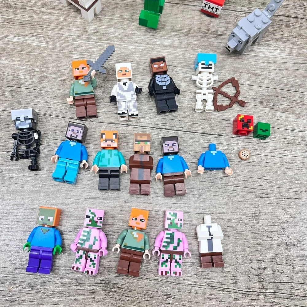 Lego minecraft figures